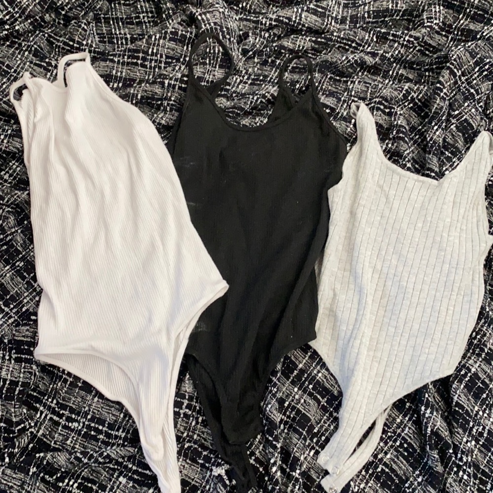 Three pack body suits